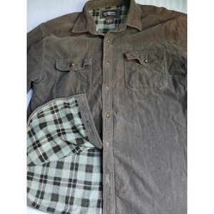 Vintage Levi's Jacket XL Blanket Lined Corduroy Flap Pocket Western Barn Chore